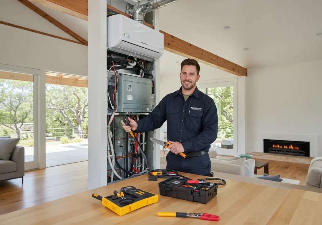 Ductless AC Installation in California